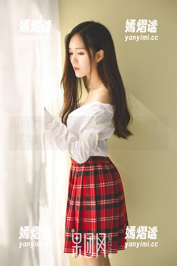 GIRLT果团网 - 当王语纯身着白裙走进无圣光世界，摄影师的镜头捕捉了什么？
