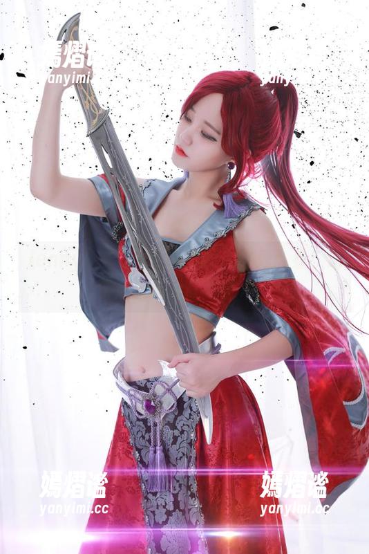Jenny(정제니)的体操服COS秀：看！这到底是运动还是艺术？