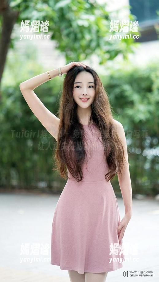 TuiGirl推女郎 - 免费的赵惟依黑白写真：让人迷失在阴影和光线中。
