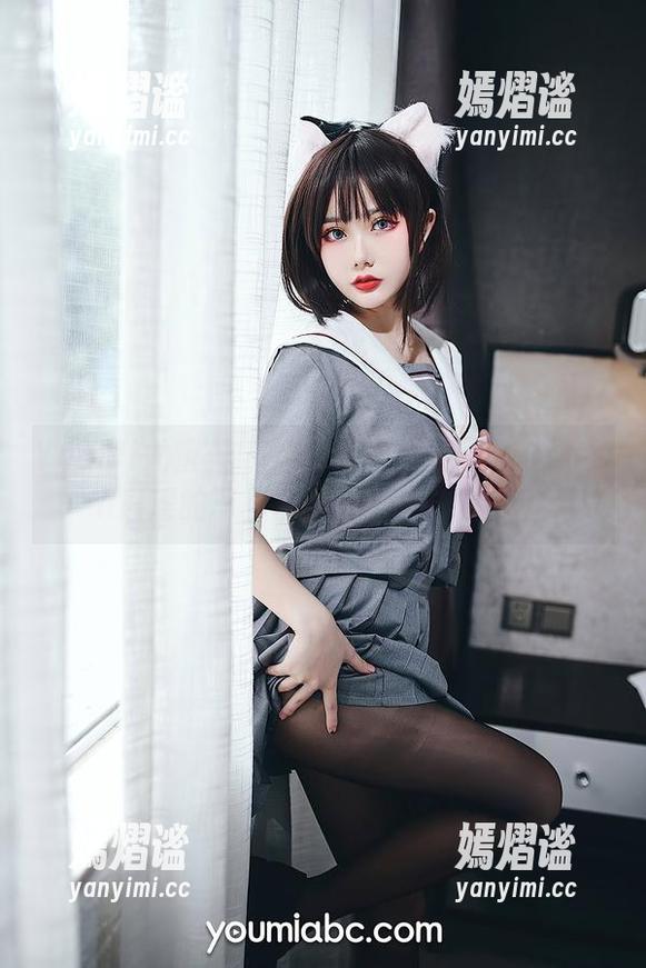 YouMi尤蜜荟 - 这身皮衣太绝了！Domen瑶瑶的写真图包你绝不能错过！
