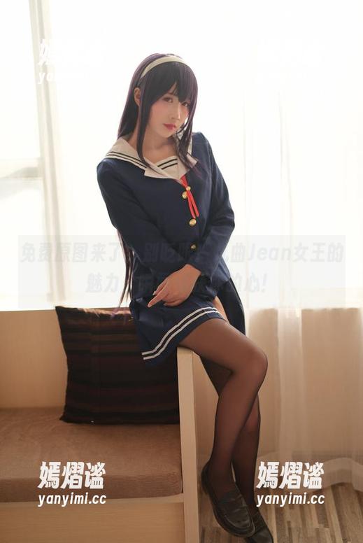 免费原图来了，别眨眼！九曲Jean女王的魅力，瞬间俘获你的心！