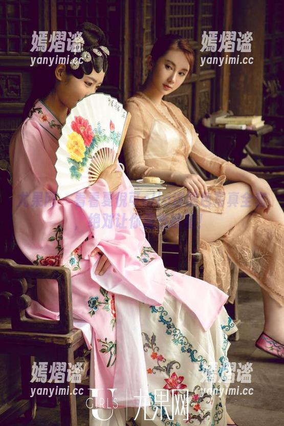 尤果网 - 看看夏倪可ella这黑色写真全套，绝对让你重燃欲望！