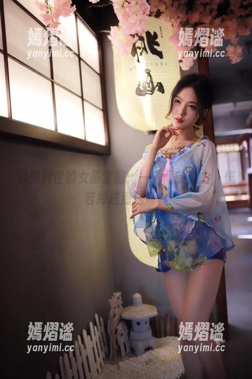 抖娘利世的女巫套图：一瞬间的魔力，恍若掉进魔法森林