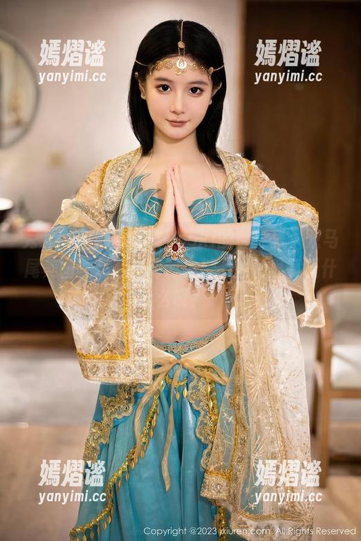 秀人网 - 在林文文yooki的世界里，双马尾美图就是心情的调色板，照片里藏着什么呢？